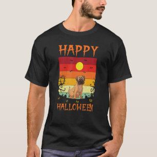 Retro Halloween Kostüme passen Boxer Hund Hallow T-Shirt
