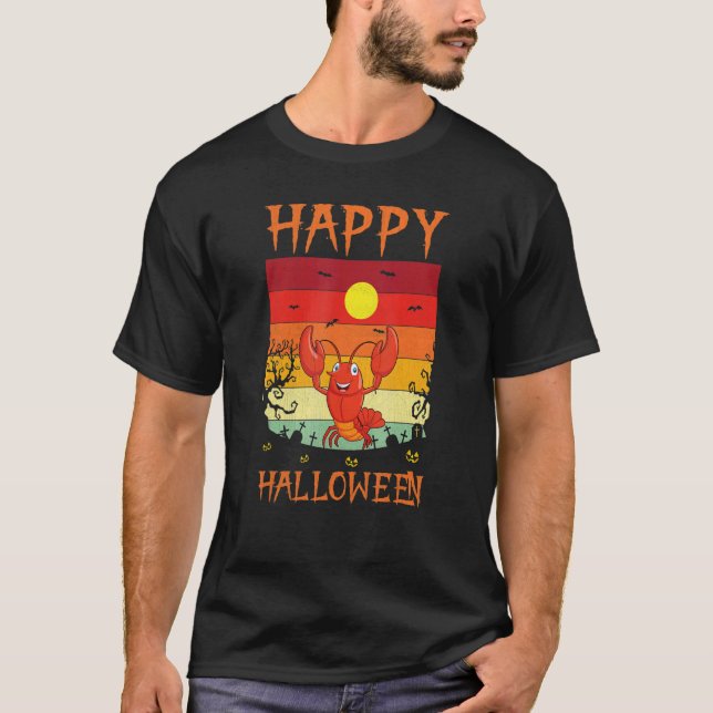 Retro Halloween Kostüme T-Shirt (Vorderseite)