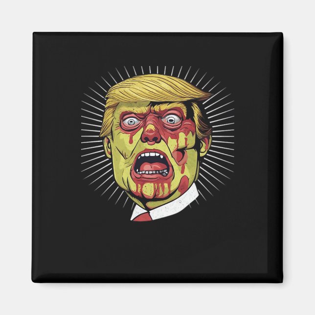Retro Halloween Magnet (Vorne)