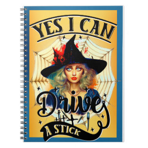 Retro Halloween-Notebook Notizblock