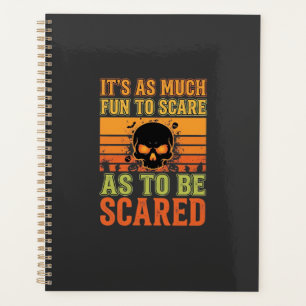 Retro-Halloween-Schreck-Schädel-Design_1 Planer