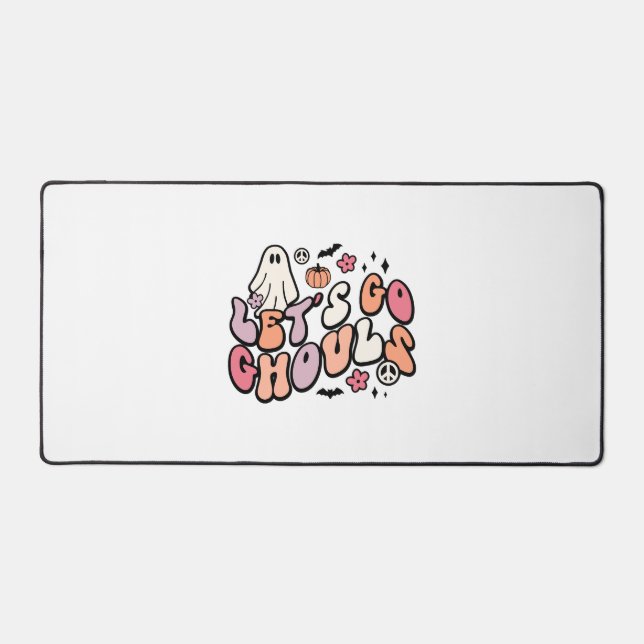 Retro Halloween Schreibtischunterlage (Vorderseite)