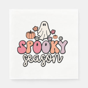 Retro Halloween Serviette
