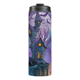 Retro Halloween Thermosbecher