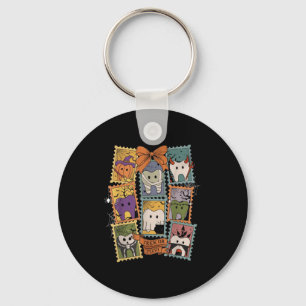 Retro Halloween Zahnarzt Zahnbürste Zahnhygiene Schlüsselanhänger