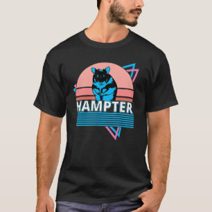 Retro Hampter Meme, Hamsterbesitzer Synthwave T-Shirt