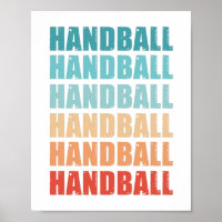 Retro Handball Vintage Gift