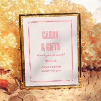 Retro-Handgezeichnete-Cupid-Hochzeitskarten & Gesc