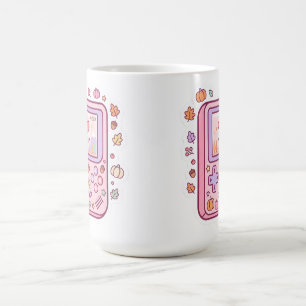Retro-Handheld-Konsole-Mug im Pastel-Kawaii-Stil Kaffeetasse