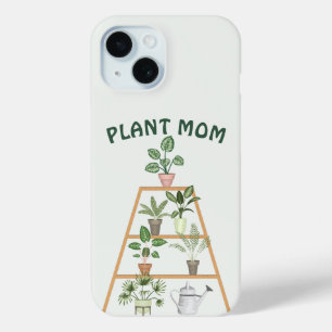 Retro-Handyhülle mit Pastell-Ästhetik Pflanzenmu Case-Mate iPhone Hülle