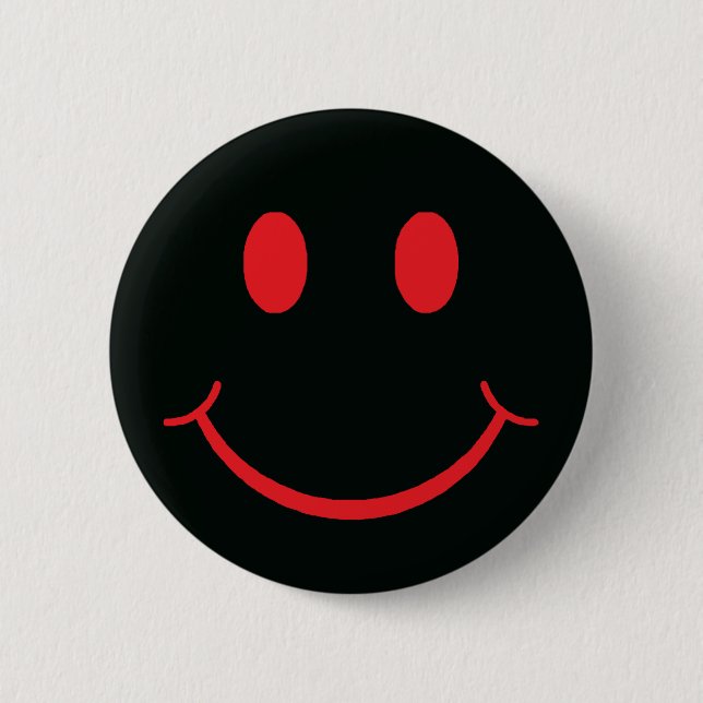 Retro Happy Face Button (Vorderseite)