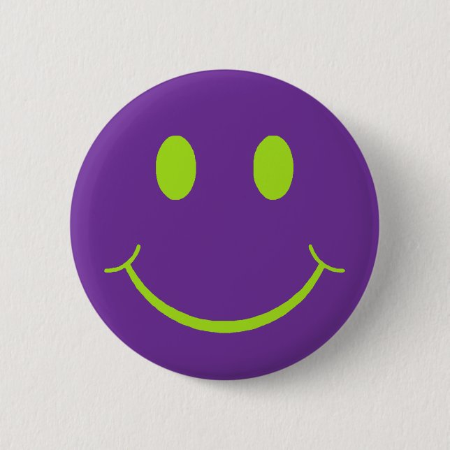 Retro Happy Face Button (Vorderseite)