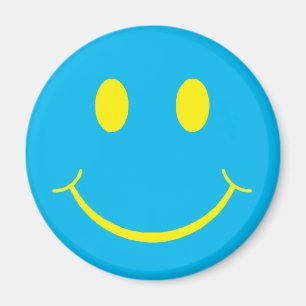 Retro Happy Face Magnet
