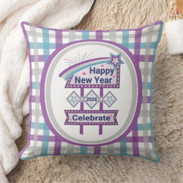 Retro Happy New Year Sign - Celebrate Marquee Kissen