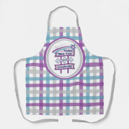 Retro Happy New Year Sign - Celebrate Marquee Schürze