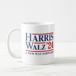Retro Harris Walz '24 - Neuer Weg nach vorne Kaffeetasse