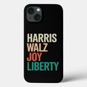 Retro Harris Walzer 2024 Harris Walz Freude Freihe Case-Mate iPhone Hülle