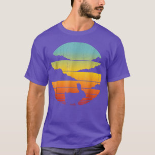 Retro-Hasen im Vintage-Stil der 60er 70er Jahre So T-Shirt