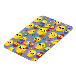 Retro Hatch Ostereier Magnet