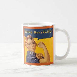 Retro Hausfrau! Tasse