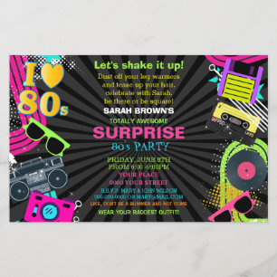 Retro Haushalt Totale Phantastische 80er-Party Ein