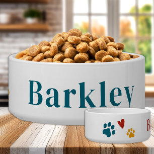 Retro Haustier Hund Personalisiertes Essen Wasser Napf