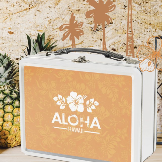 Retro Hawaiian Aloha Gruß Lunchbox (Von Creator hochgeladen)