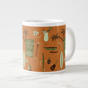 Retro Hawaiian Vintage Hawaii Jumbo-Tasse