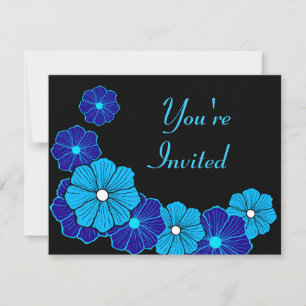 Retro hawaiische Einladung