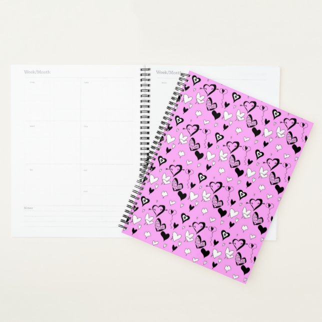 Retro Hearts Planer (Anzeige)