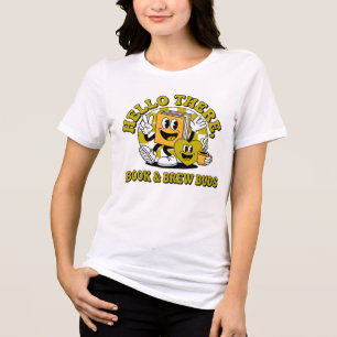 Retro Hello There Buch- und Gebräubrüder Vintage-C Tri-Blend Shirt