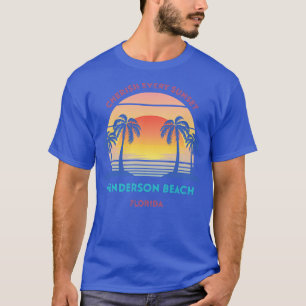 Retro Henderson Beach Cherish Jeder Sonnenuntergan T-Shirt