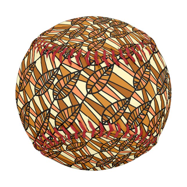 Retro Herbst Baseball (Vorderseite)