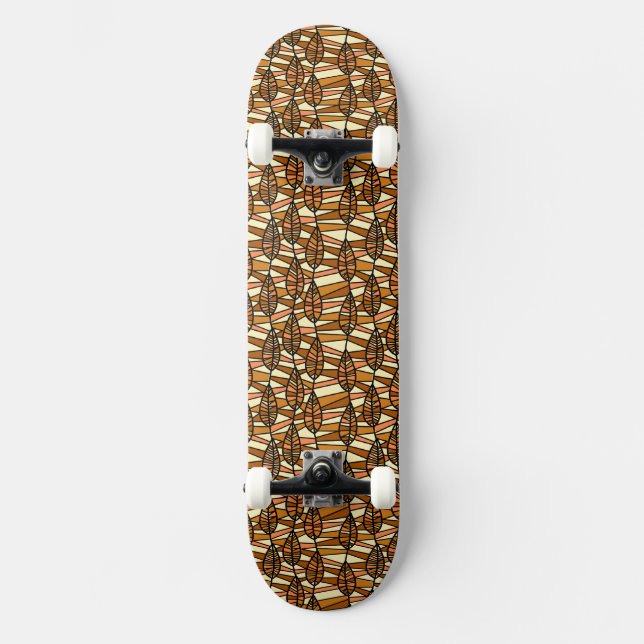Retro Herbst Skateboard (Vorderseite)