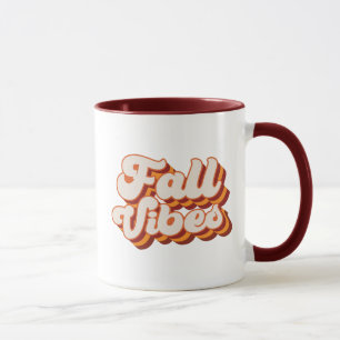 Retro-Herbstgefühle Tasse