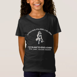 Retro-Herz, moderne Einstellung T-Shirt