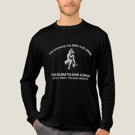 Retro-Herz, moderne Einstellung Tri-Blend Shirt