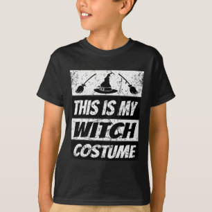 Retro Hexenmeister Halloween Matching Group Kostüm T-Shirt