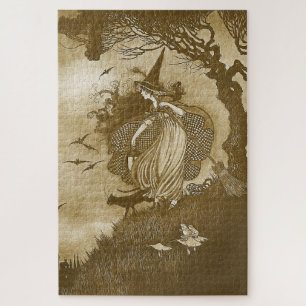 Retro Hexenpuzzle Puzzle