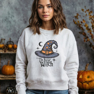 Retro Hexerei Halloween Womens Costume Sweatshirt