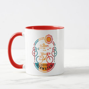 Retro Hiawatha Bike Bahn Tasse