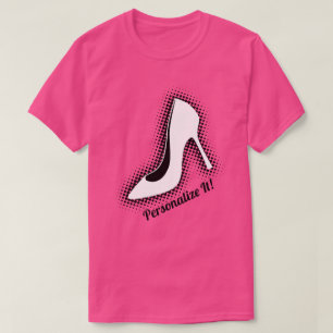 Retro High Heel Shoe T-Shirt
