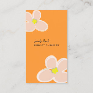 RETRO HINTERGRUND-FARBE DES ROSA-PLUMERIAS/DIY VISITENKARTE