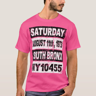 Retro Hip Hop ist Geborenes Shirt South Bronx 50th