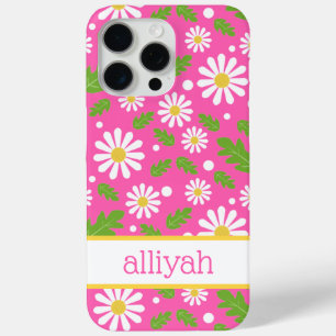 Retro-Hippie-Blumen-Gänseblümchen-Muster Case-Mate iPhone Hülle