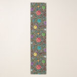 Retro Hippie Colorful Peace Signature 60er Pattern Schal<br><div class="desc">Ein wütendes Muster von Kreisen und Quadraten,  das an die 60er Jahre erinnert.</div>