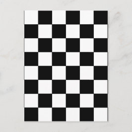 Retro-Hipster für Schwarzweiß-Karton Postkarte