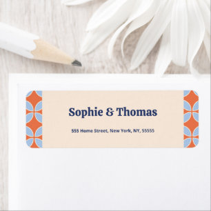 Retro-Hochzeit Mitte des Jahrhunderts