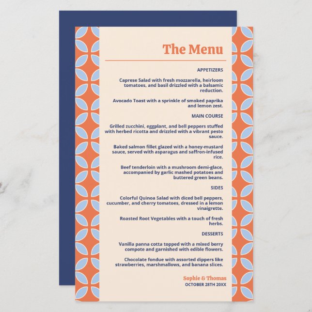 Retro-Hochzeit Mitte des Jahrhunderts (Vorne/Hinten)