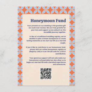 Retro-Hochzeit Mitte des Jahrhunderts Begleitkarte